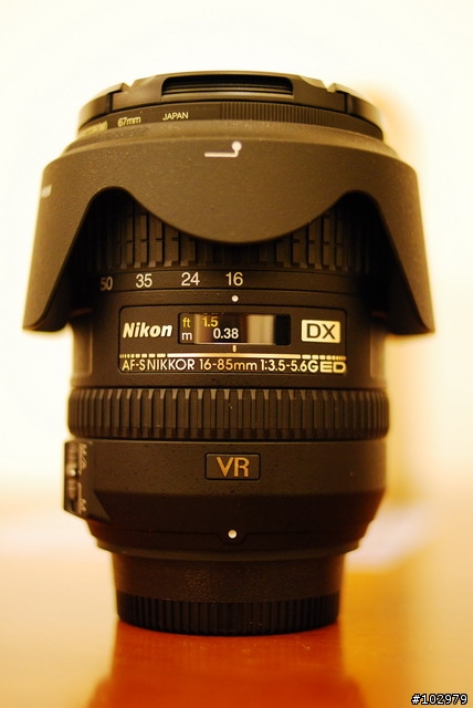 [簡單開箱文]AF-S DX NIKKOR 16-85MM /3.5-5.6G ED VR