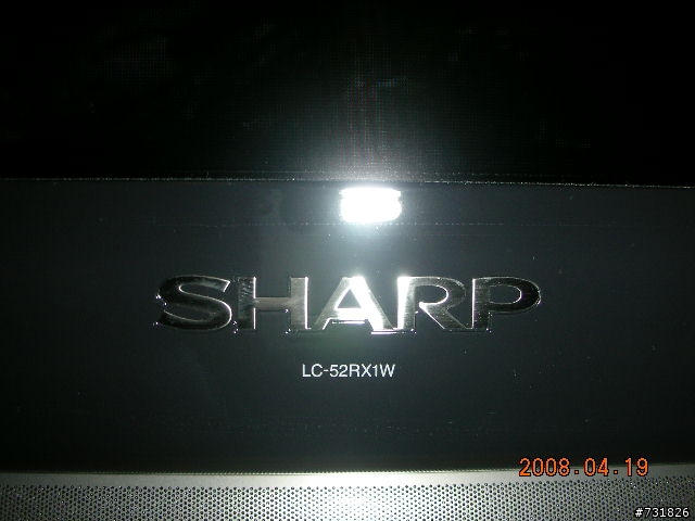 SHARP AQOUS LCD LC-52RX1W與三合一錄放影機DV-AC55連動