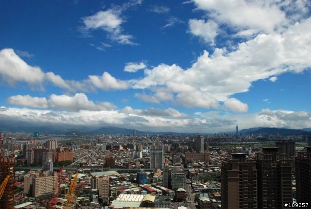 藍天、白雲、台北縣