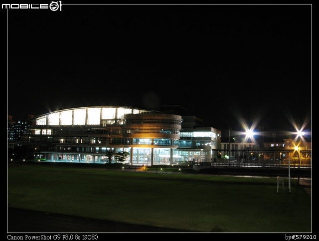 Canon G9 逢甲大學夜景~