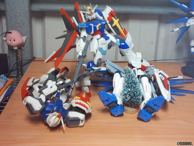 粗糙的GUNDAM SEED 模型照~~