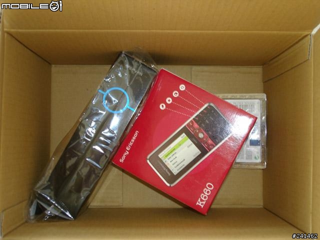 [開箱]在Sonystyle線上買的K660i (4/15 新增實拍照)