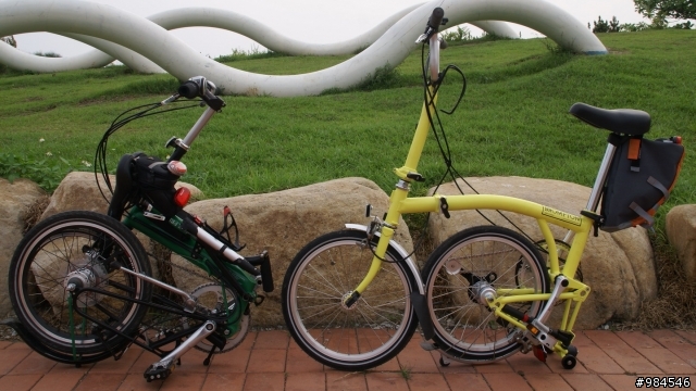 當英國紳士撞上美國牛仔  Brompton V.S BF Tikit