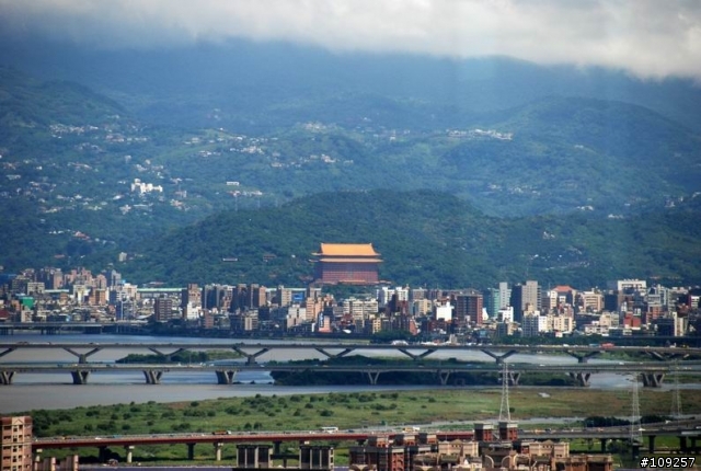 藍天、白雲、台北縣