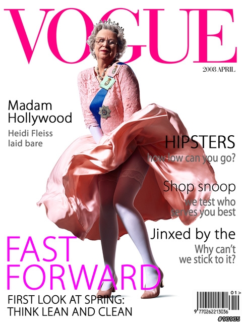 [分享]VOGUE雜誌封面版型