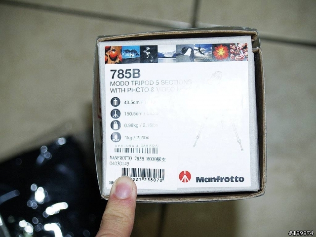 [心得]Manfrotto  785B雙用腳架....