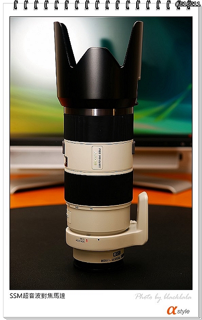 [開箱文]Sony 70-200mm F2.8G SSM (4/13補上 Sony Fair '08 人像照)