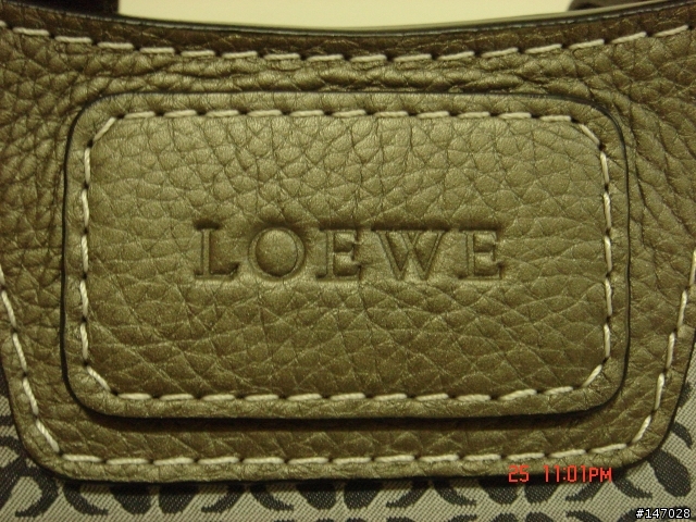 [開箱分享]LOEWE駱駝色帆布及古銅色金屬皮革手提袋!!!