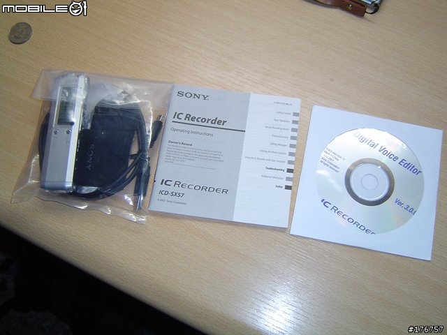 [分享]SONY ICD-SX57 開包文...