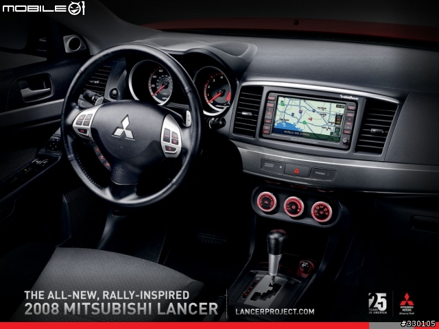 Lancer FortisL 北美版銷售海報~只有流口水的份
