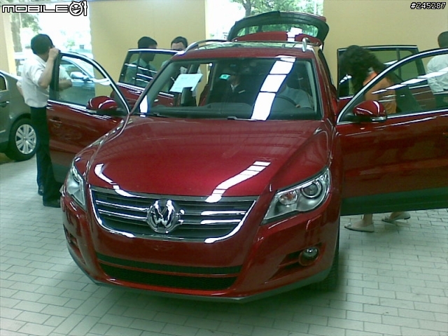 tiguan  "踢館"