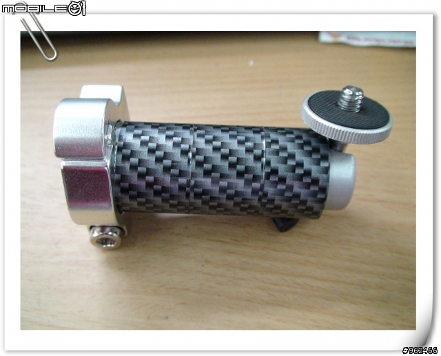 DIY 68元製作 輕量化"卡夢"單車用 DV 像機三腳架 製作簡單 圖很多