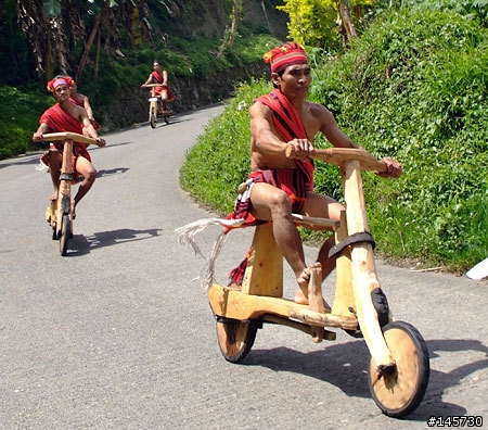 愛地球做環保，原住民也在騎下坡車