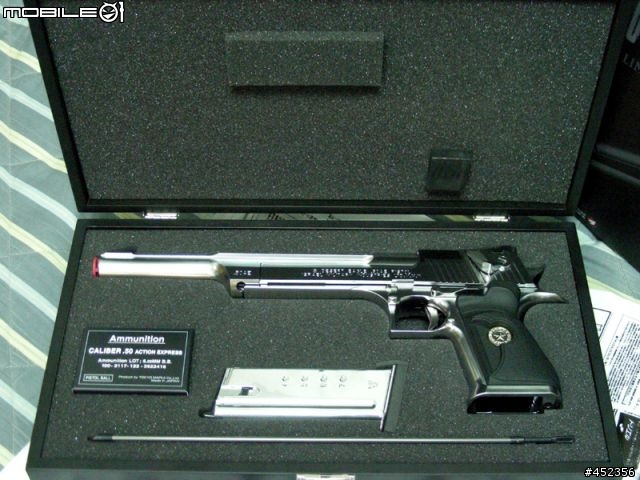 [ 開箱分享 ] 掌中巨砲~ Tokyo Marui Desert Eagle .50 10 inch Biohazard Limited Edition 08' [十週年限定版]