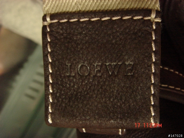 [開箱分享]LOEWE棕色小牛皮購物袋(補上實背圖)!!!