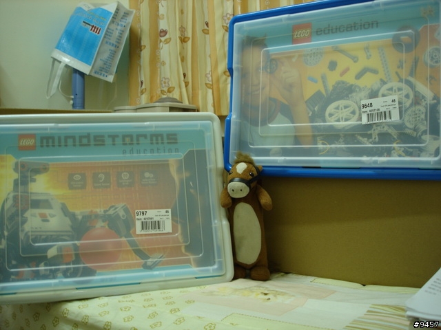 [開箱]偷玩小孩玩具~~樂高機器人教育版(LEGO MINDSTORMS NXT 9797)+補充零件套件9648