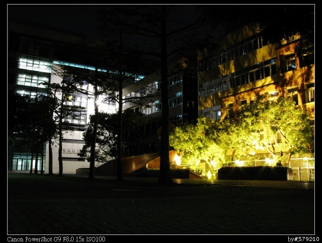 Canon G9 逢甲大學夜景~