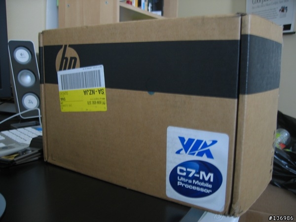 HP mini-note 2133 入手開箱