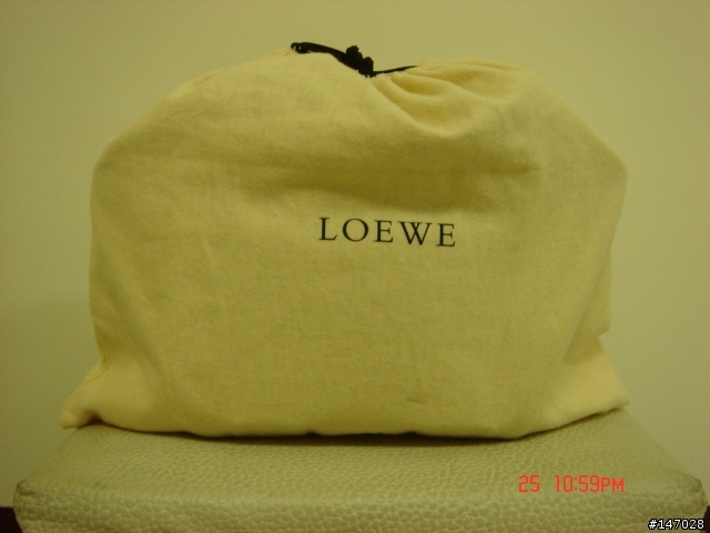 [開箱分享]LOEWE駱駝色帆布及古銅色金屬皮革手提袋!!!