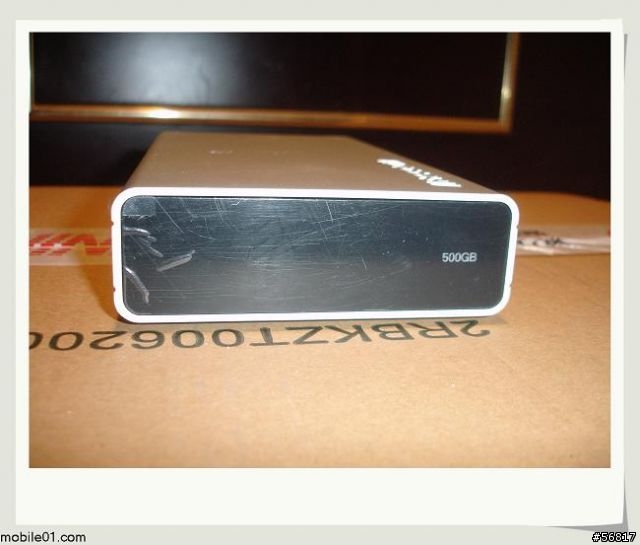 [開箱]FREECOM Hard Drive 3.5" 500G USB外接硬碟