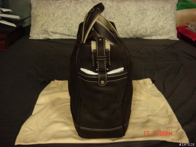 [開箱分享]LOEWE棕色小牛皮購物袋(補上實背圖)!!!