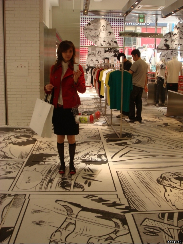 日本 原宿 uniqlo 系列 UT STORE HARAJUKU 店面照片分享