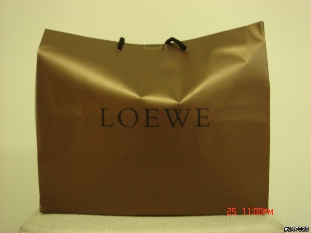 [開箱分享]LOEWE駱駝色帆布及古銅色金屬皮革手提袋!!!