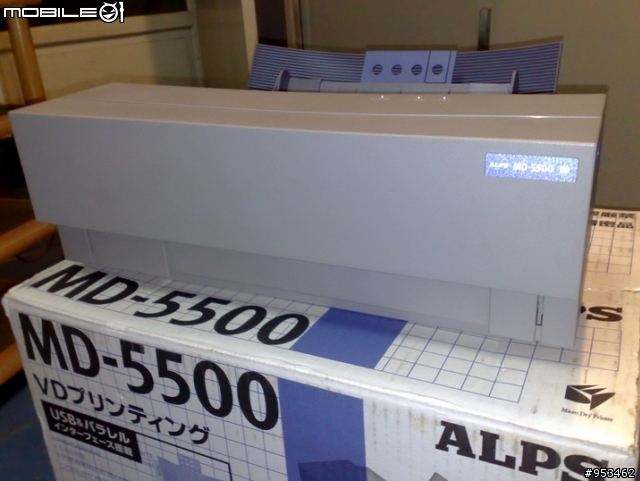 [懷舊開箱] - 日本原裝進口 乾式列表機
