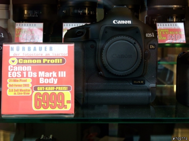 價格調漲啦! Nikon D3, D300 Canon 1Ds III, 1D III, Olympuc E3