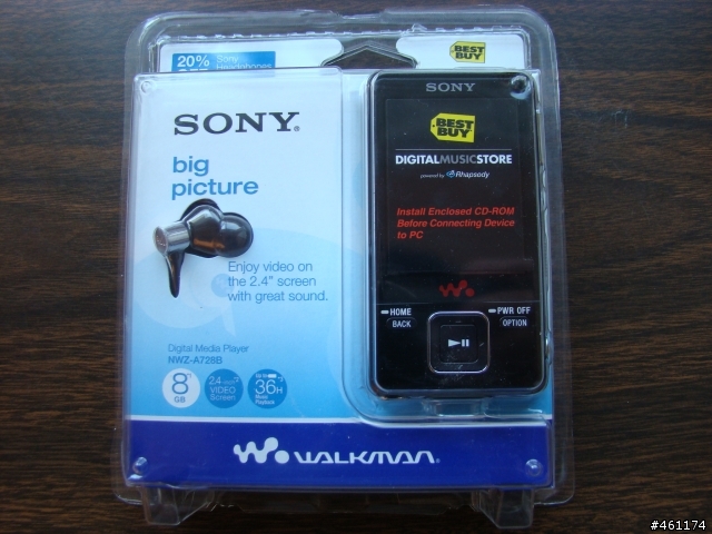[分享] Sony Walkman NWZ-A728 美國版 （圖多）