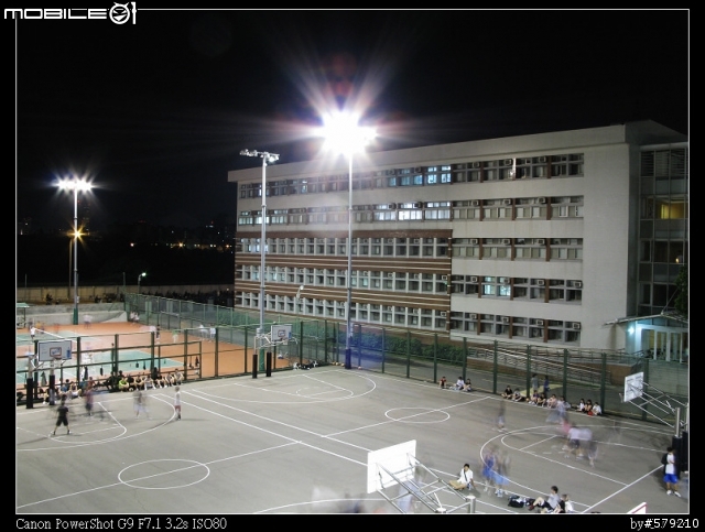Canon G9 逢甲大學夜景~