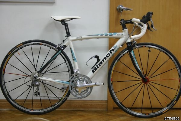 River的白色BIANCHI