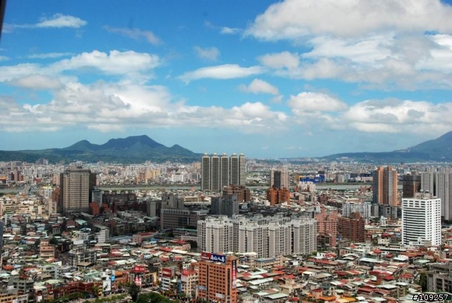 藍天、白雲、台北縣
