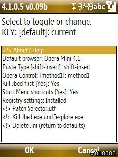 OperaMini當預設瀏覽器