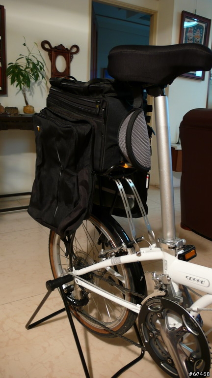 小折(DAHON)環島可用什麼馬鞍袋&貨架？ #Update !! 已購入 (((有圖)))