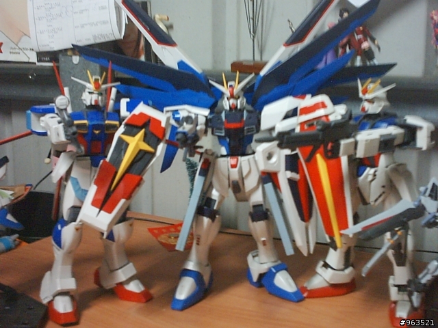 粗糙的GUNDAM SEED 模型照~~