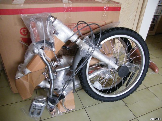 [開箱分享]平價3K小折20"日本SHIMANO 6段變速折疊車FLAT