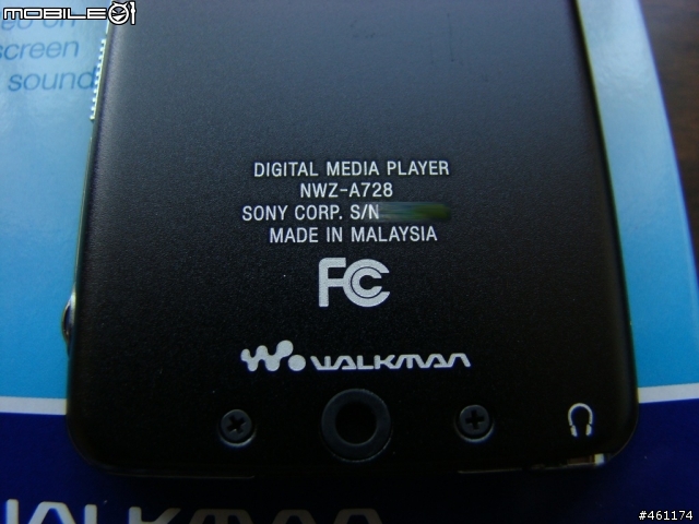 [分享] Sony Walkman NWZ-A728 美國版 （圖多）