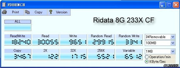 令人失望的 New SanDisk Extreme III 8G 200X CF 卡