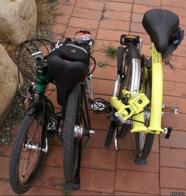 當英國紳士撞上美國牛仔  Brompton V.S BF Tikit