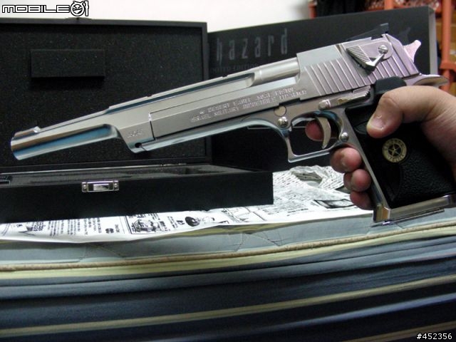 [ 開箱分享 ] 掌中巨砲~ Tokyo Marui Desert Eagle .50 10 inch Biohazard Limited Edition 08' [十週年限定版]