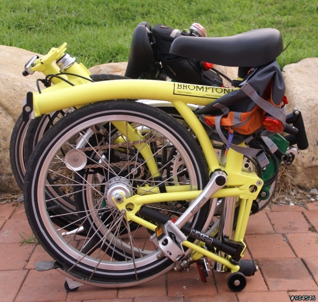 當英國紳士撞上美國牛仔  Brompton V.S BF Tikit