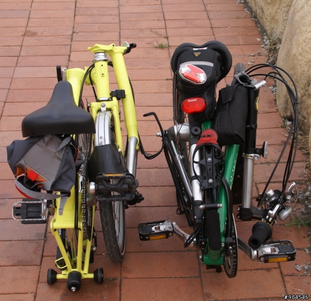 當英國紳士撞上美國牛仔  Brompton V.S BF Tikit