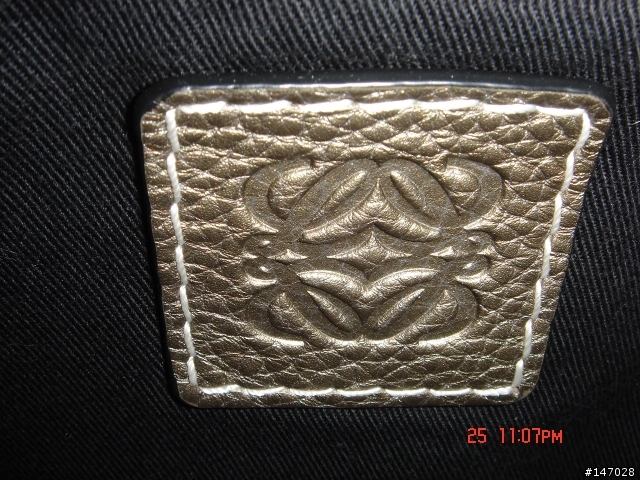 [開箱分享]LOEWE駱駝色帆布及古銅色金屬皮革手提袋!!!