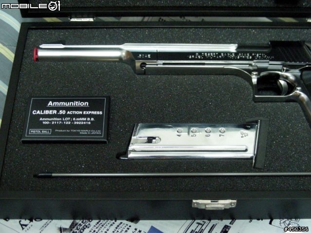 [ 開箱分享 ] 掌中巨砲~ Tokyo Marui Desert Eagle .50 10 inch Biohazard Limited Edition 08' [十週年限定版]