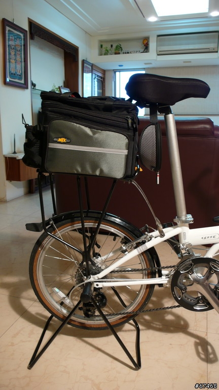 小折(DAHON)環島可用什麼馬鞍袋&貨架？ #Update !! 已購入 (((有圖)))