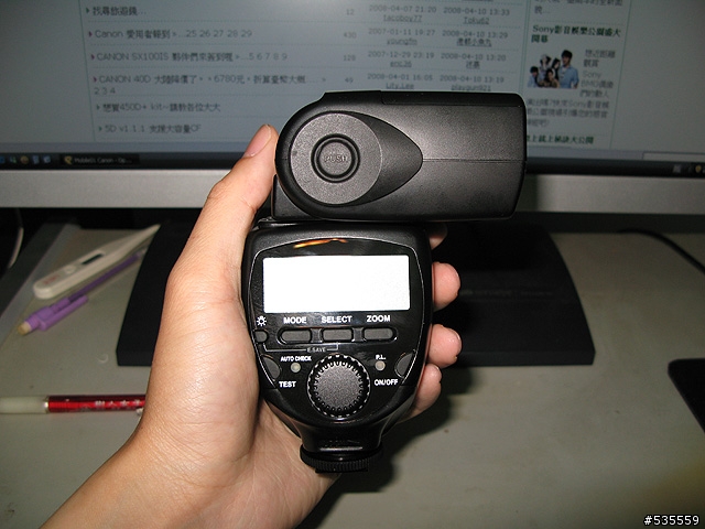 [不專業開箱] G7新夥伴：Panasonic PE-36S閃光燈