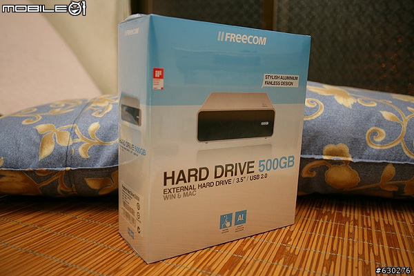 Freecom 3.5吋 Hard Drive 500GB 外接式硬碟～開箱文