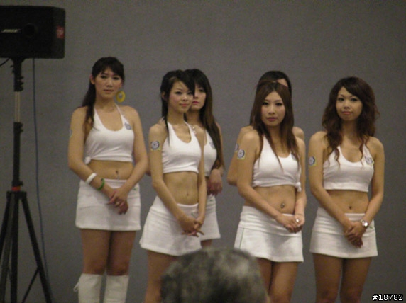 4月9日台北世貿中心的機車展：開幕活動、Show Gril 與 紅牌車