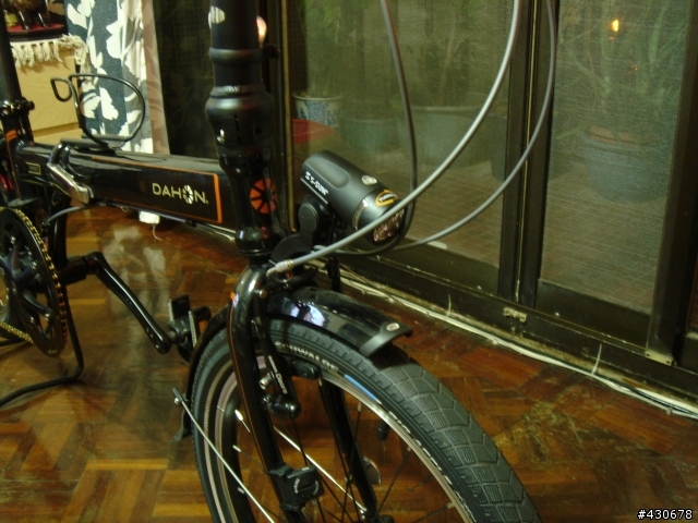 分享一下我我改裝好的DAHON P8(照的不好,請多見諒)
